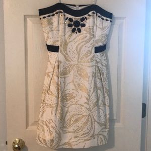 Lilly Pulitzer strapless dress